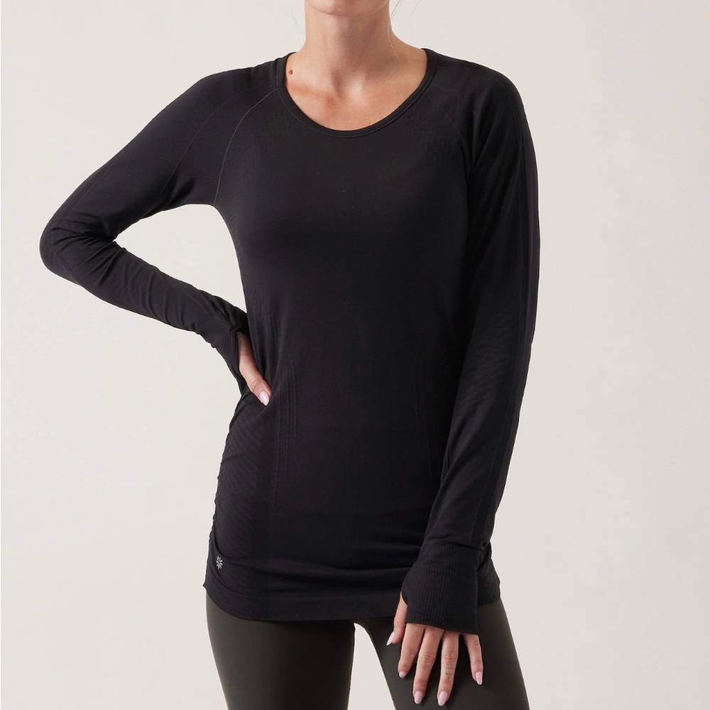 ATHLETA Speedlight Seamless Top Medium Pink